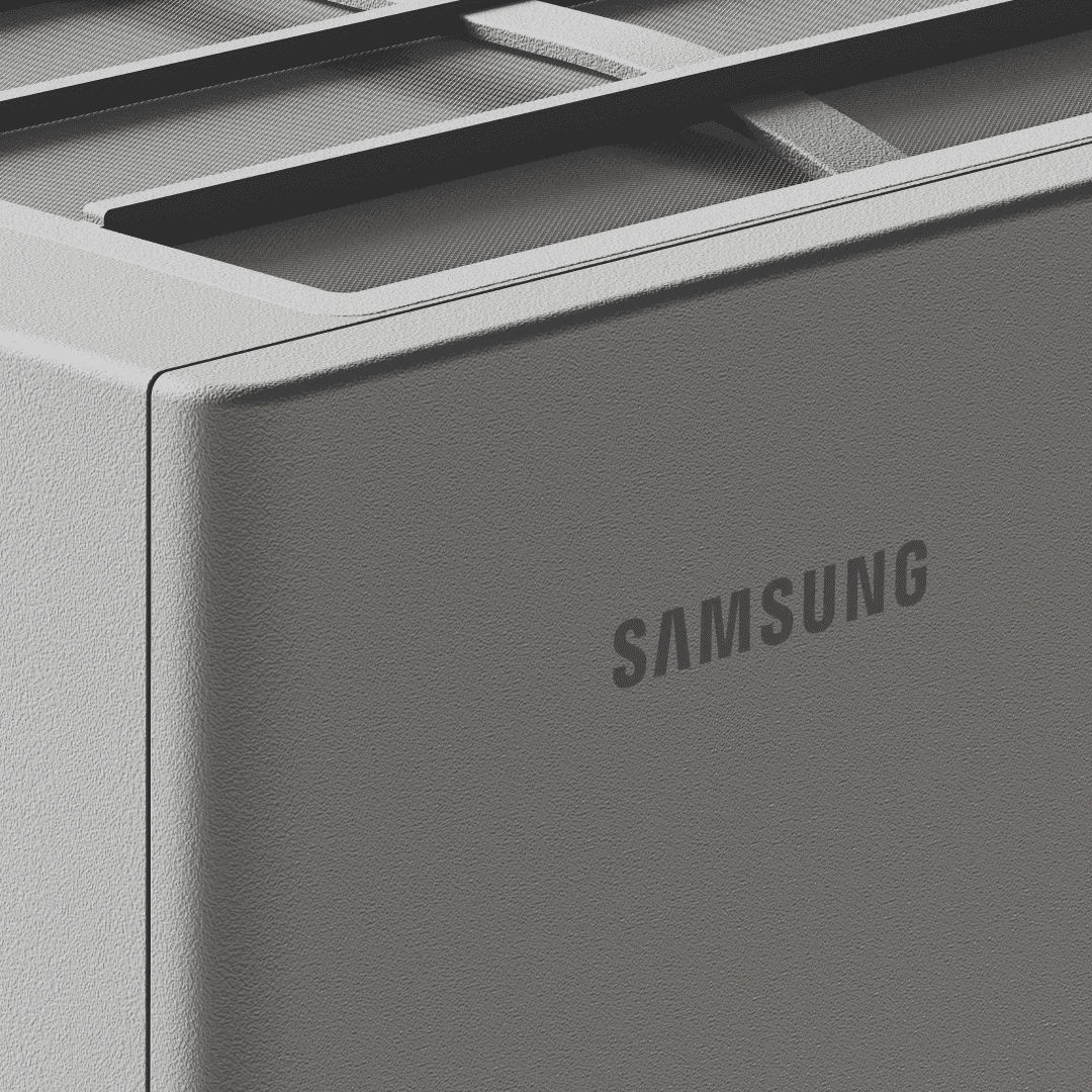 Close-up highlighting AR80H's refined texture and structure